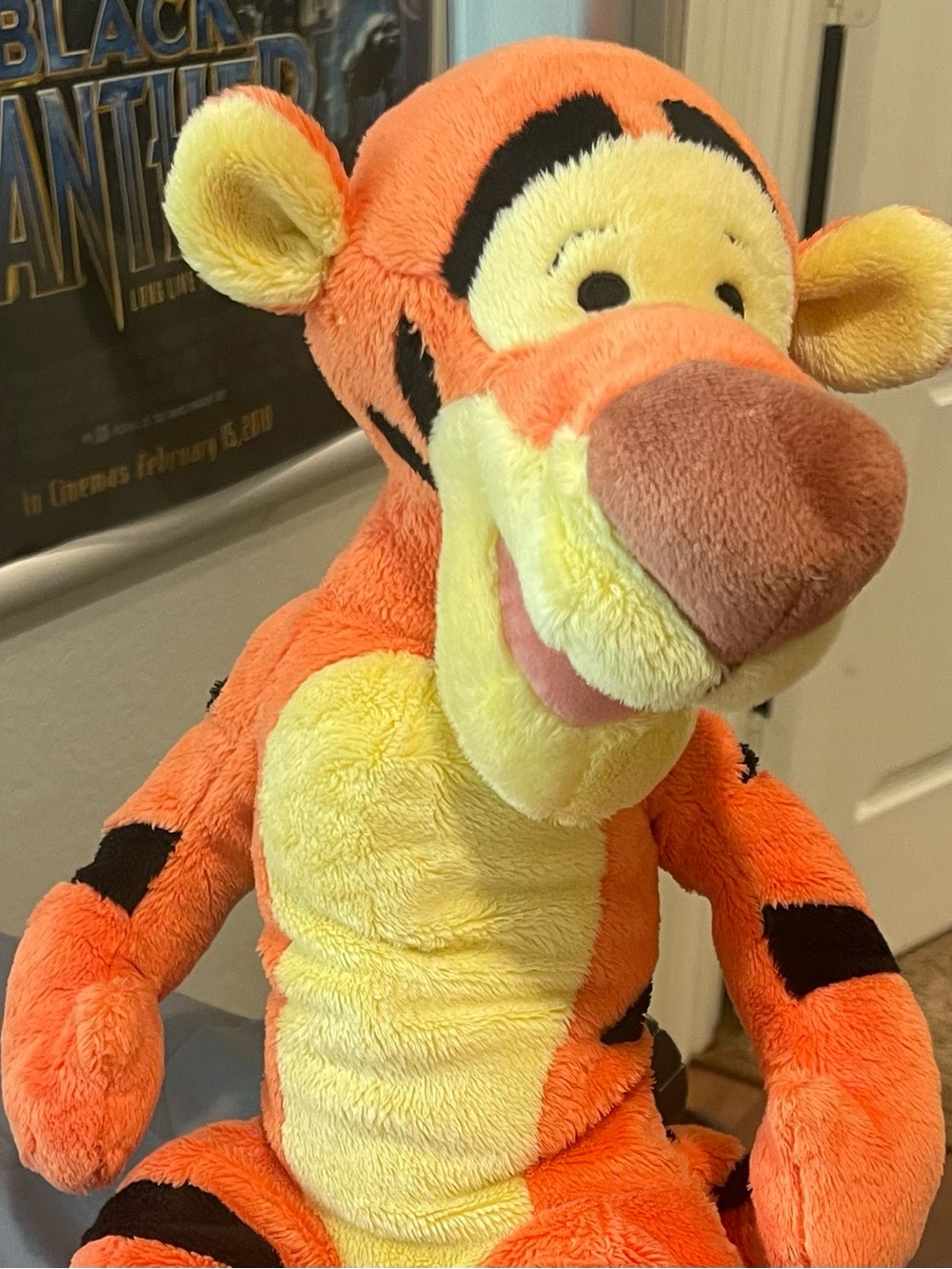 Disney Tigger Plush — Orange, Yellow, Brown
